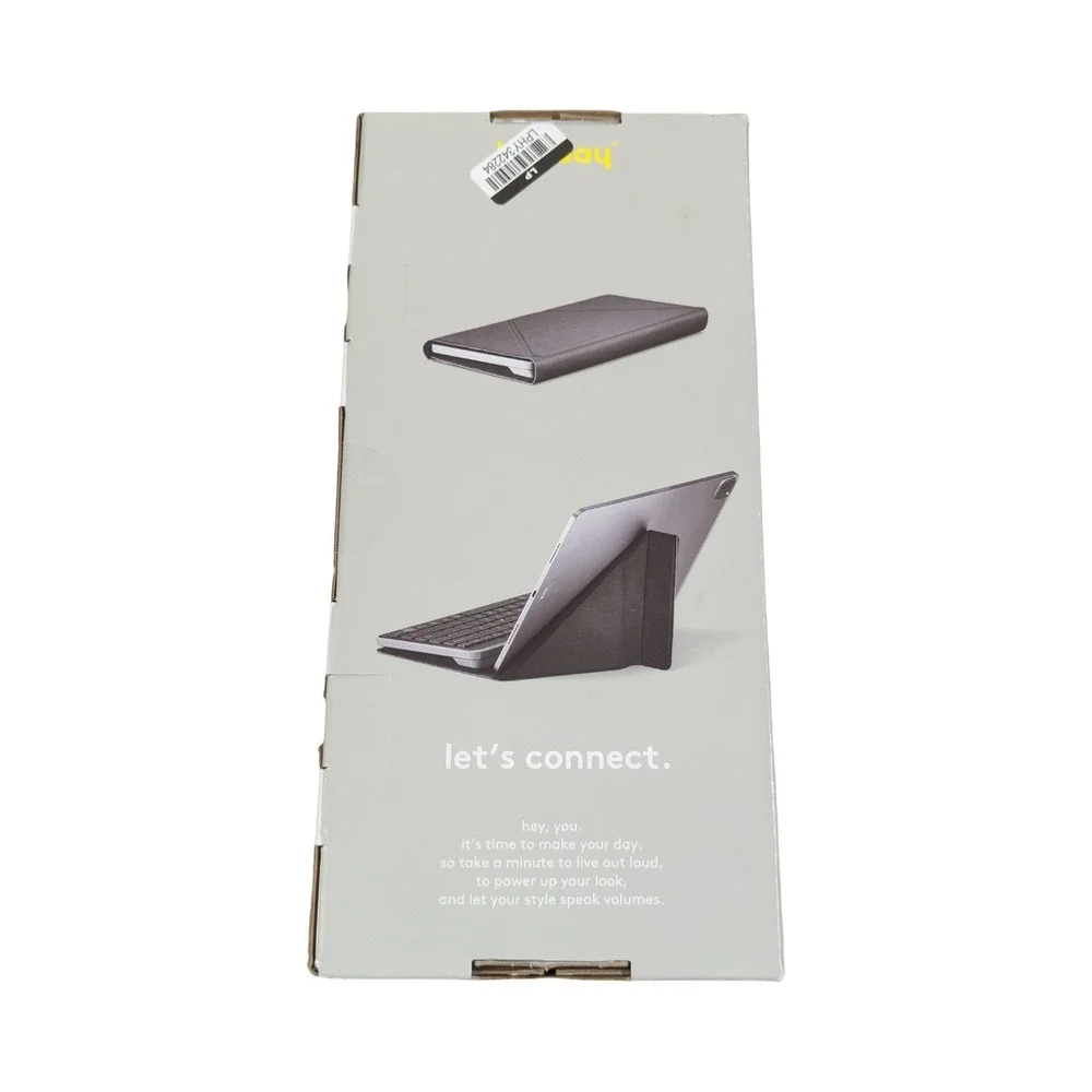 U5N Heyday Wireless Keyboard with Stand for iPads & Tablets Black & Gray New